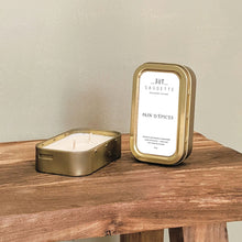Charger l'image dans la galerie, Pain d'épices - Les p'tites Saugette - 2 mèches - Bougie artisanale parfumée à la cire de soja naturelle