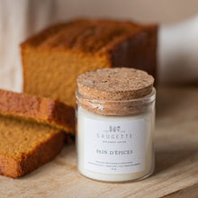 Charger l'image dans la galerie, Coffret Nuit de Noël - 3 Bougies artisanales parfumées à la cire de soja naturelle - Forêt de sapins, Au coin du feu et Pain d'épices.