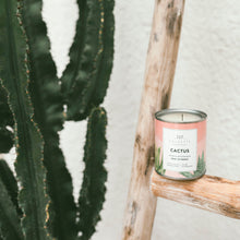 Charger l'image dans la galerie, Cactus - Bougie artisanale parfumée à la cire de soja naturelle