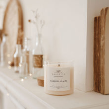 Charger l'image dans la galerie, Marrons glacés - Bougie artisanale parfumée à la cire de soja naturelle