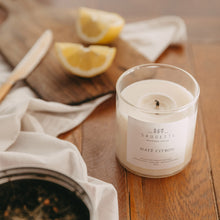 Charger l'image dans la galerie, Maté citron - Bougie artisanale parfumée à la cire de soja naturelle