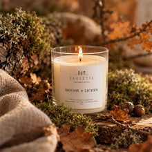 Charger l'image dans la galerie, Bougie parfumée Mousse &amp; Lichen Saugette à la cire de soja
