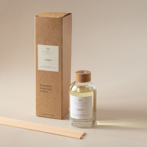 Néroli - Diffuseur de parfum d’ambiance et ses 8 roseaux en fibre naturelle