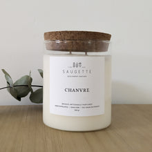 Charger l&#39;image dans la galerie, Chanvre - Bougie artisanale parfumée à la cire de soja naturelle

